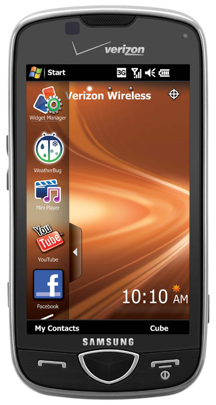 Samsung Omnia II smartphone from Verizon Wireless