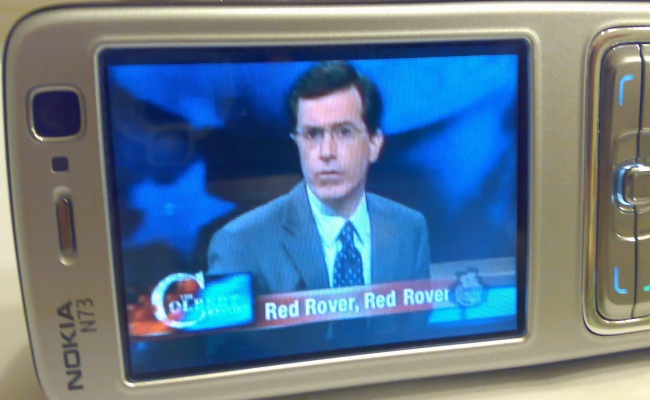 mobile-tv-stephen-colbert-nokia-n73