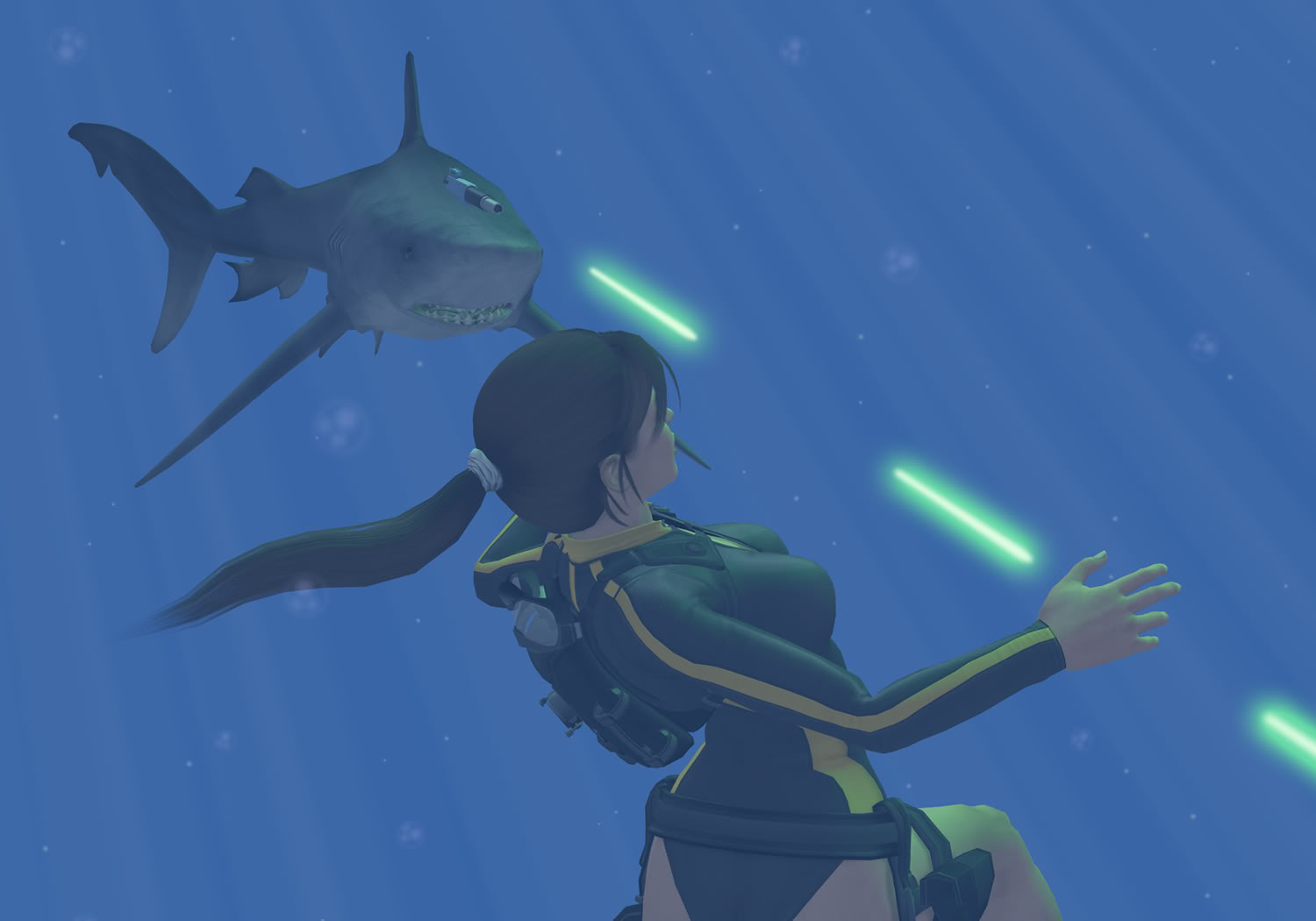 shark-laser-lara-croft