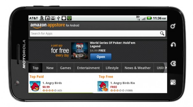 Amazon Appstore Android atrix 4g