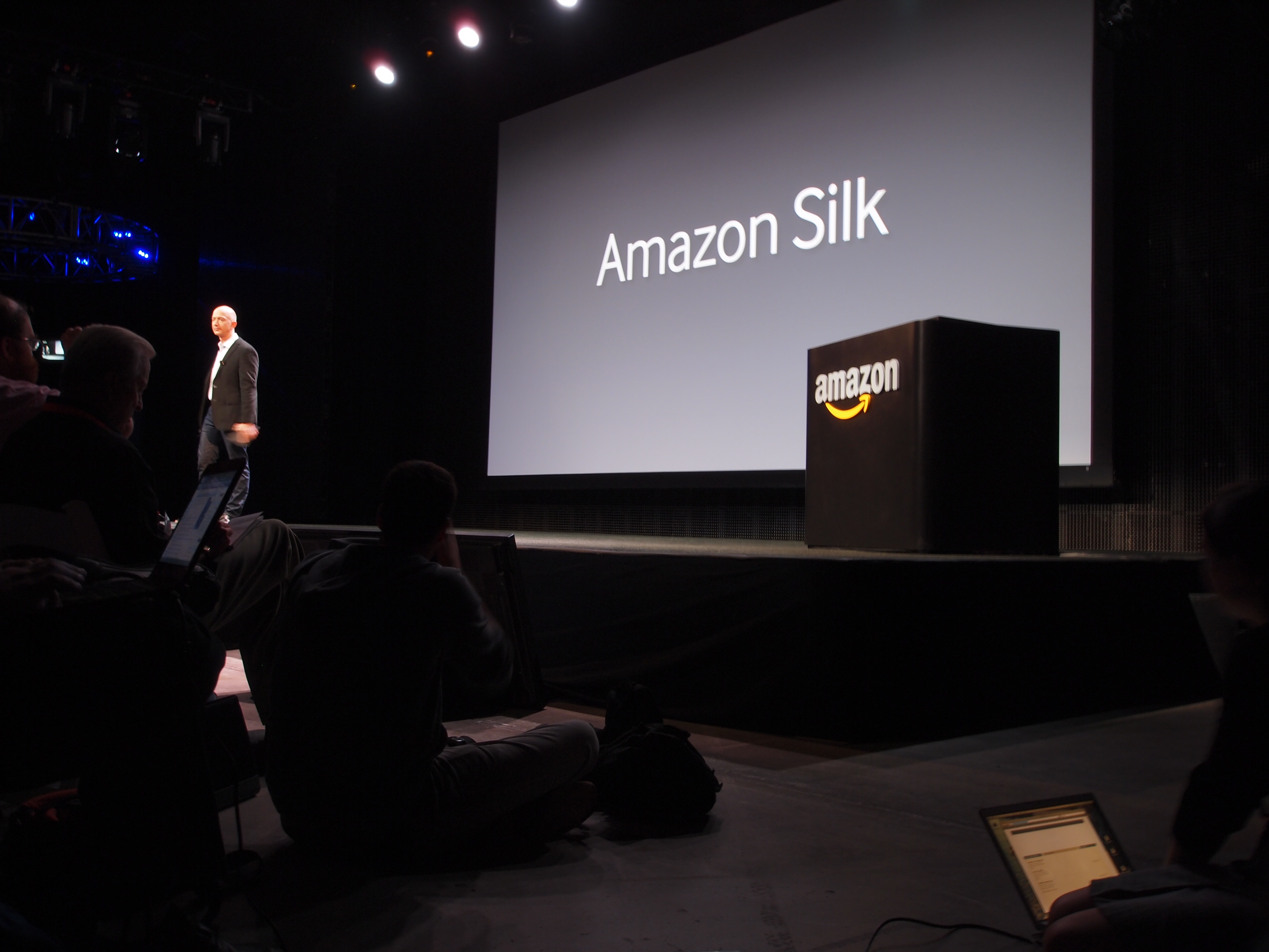 Amazon's Jeff Bezos unveils Kindle Fire - Amazon Silk browser