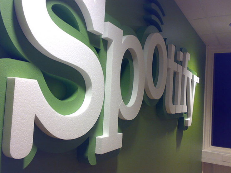 spotify wall