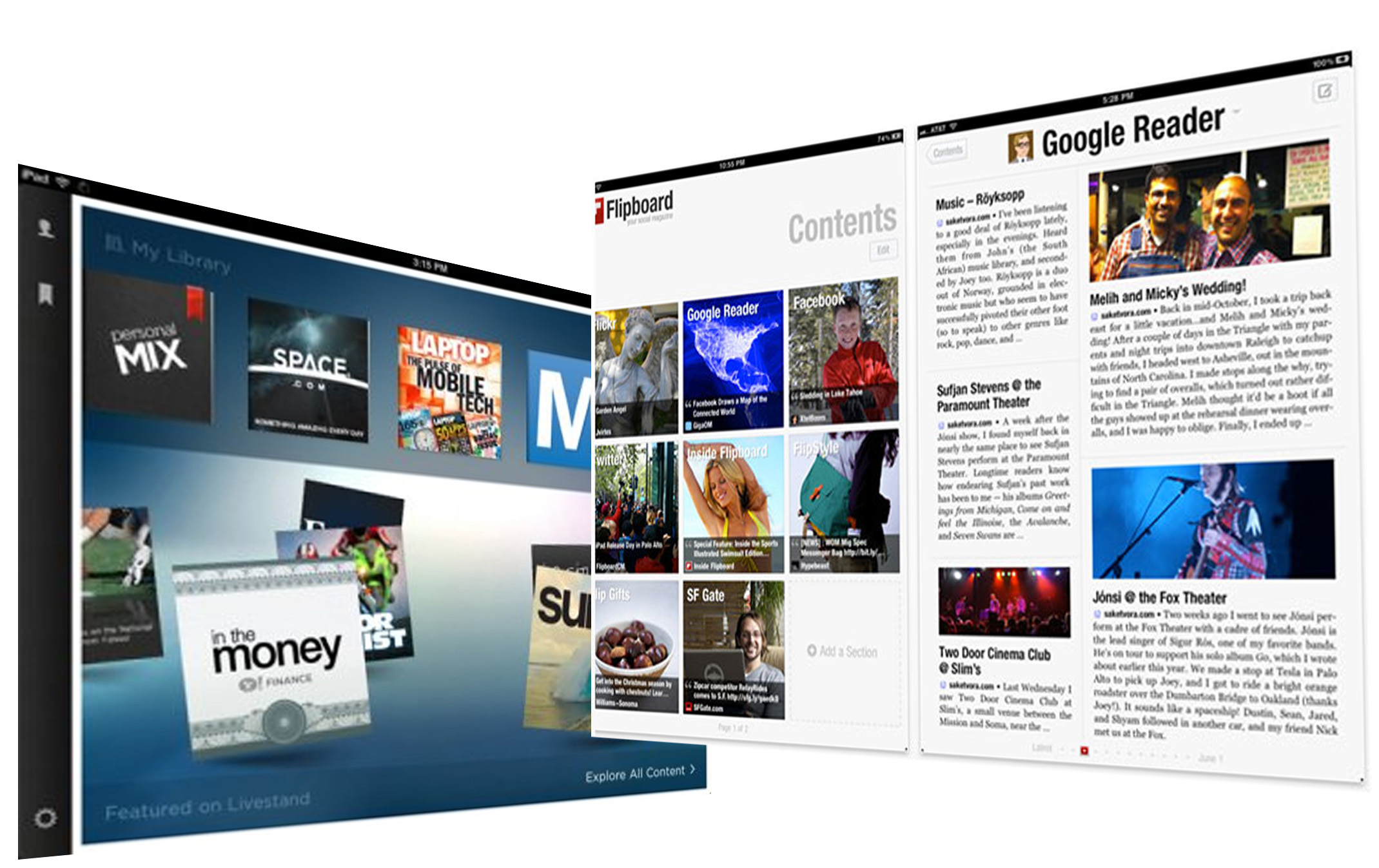 flipboard vs livestand