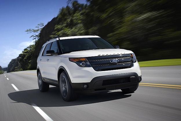 Ford Explorer Sport Front