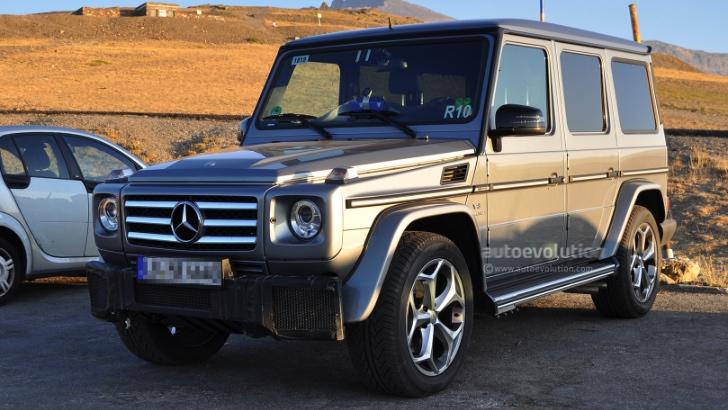 Mercedes G65 AMG spy shot