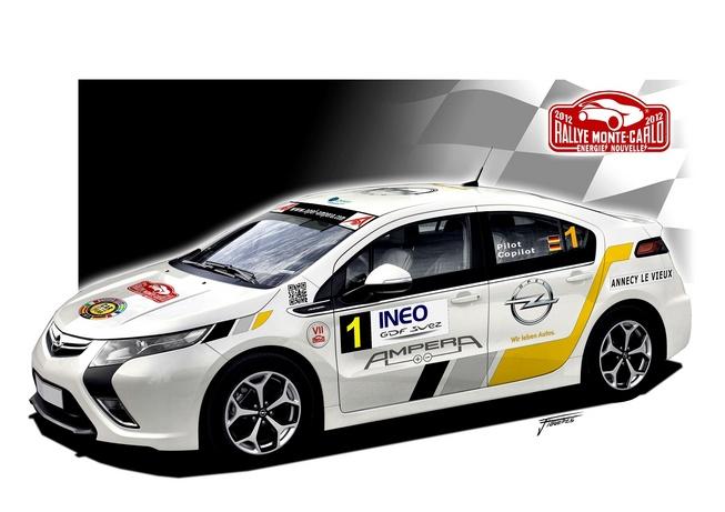 Opel Ampera rally