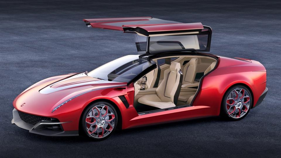 Italdesign Brivido doors open