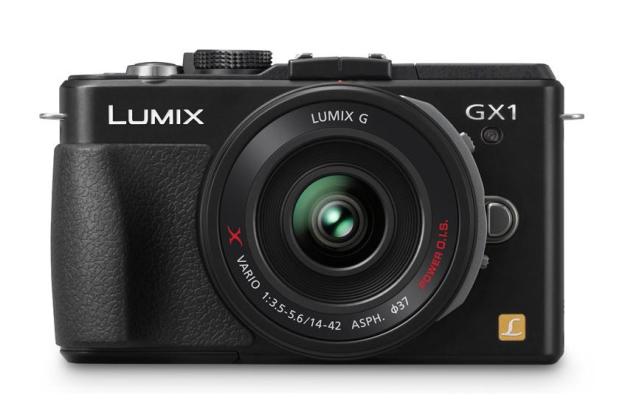 panasonic lumix dmc gx1 black front