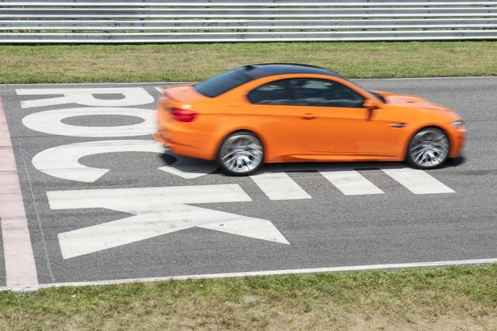 BMW M3 Coupe Lime Rock Park Edition motion blur