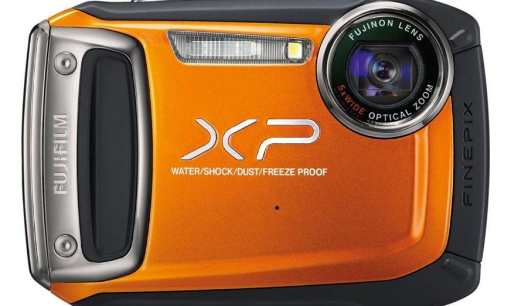 Fujifilm FinePix XP 150 rugged underwater camera orange