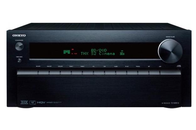 Onkyo TXNR818 front review av receiver