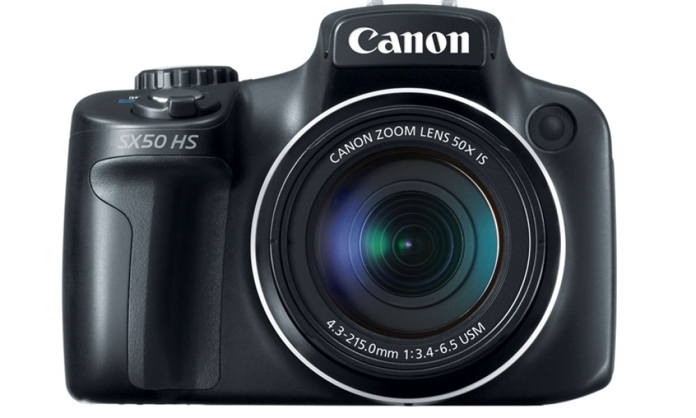 Canon PowerShot SX50 review front