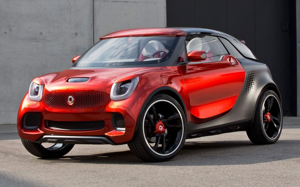 Smart forstars concept front three-quarter view