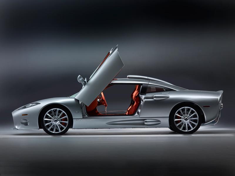 Spyker C8 Aileron profile view door open