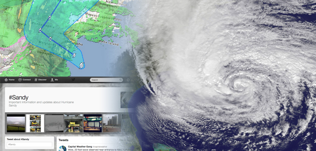 state of the web hurricane sandy