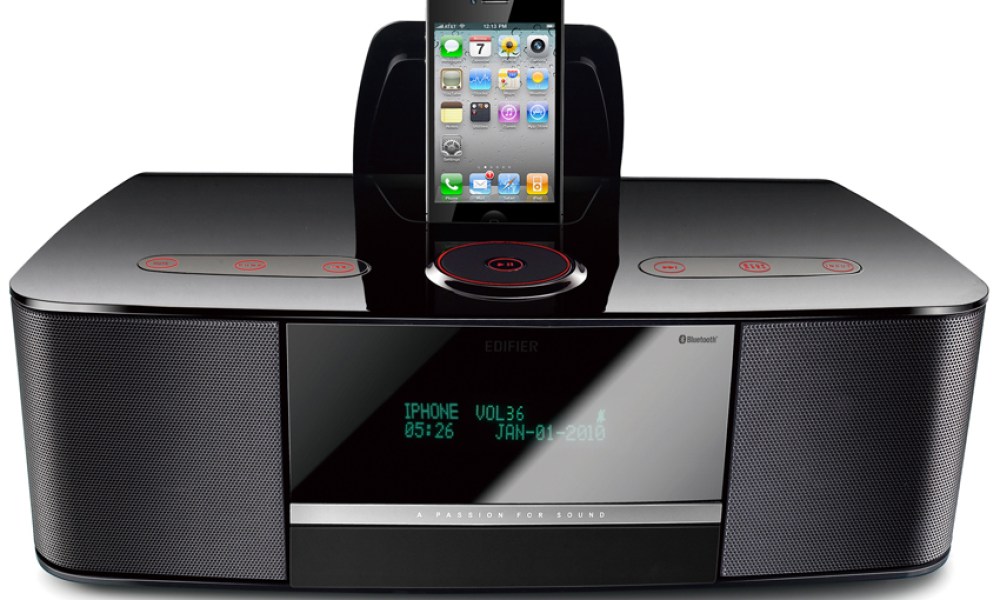 Edifier Esiena iF360 BT Review iPod iPhone speaker dock