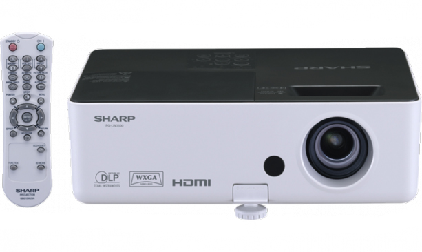 Sharp projectors