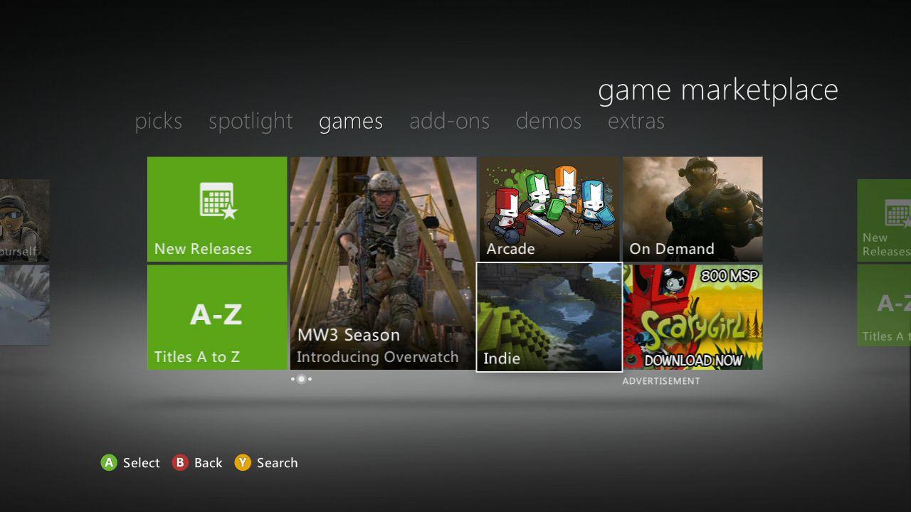 XBL-dashboard