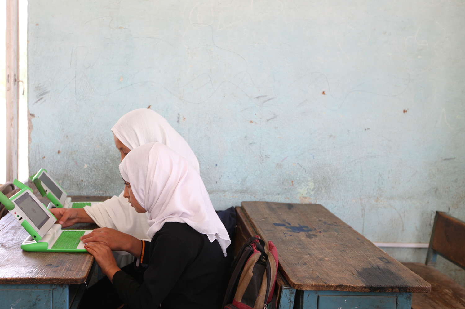 one laptop per child girls