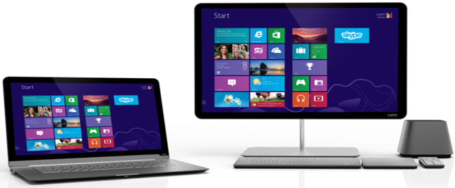 Vizio win8 lineup spring 2013