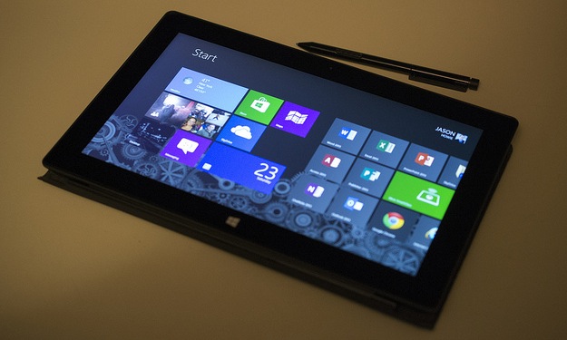 Windows surface tablet