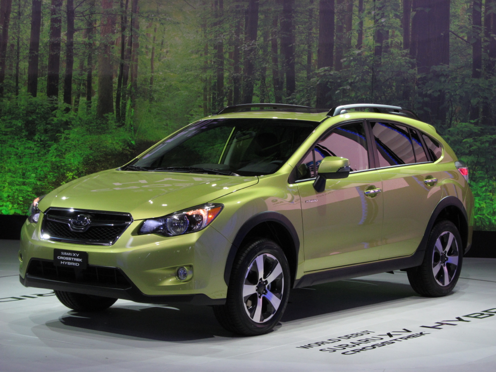 New York Auto Show Subaru XV Crosstrek Hybrid