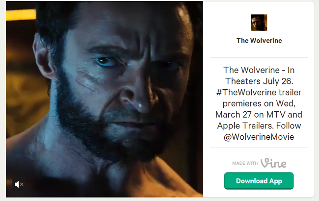 the wolverine vine trailer