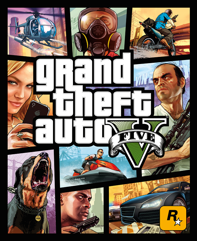 GTA V Box Art