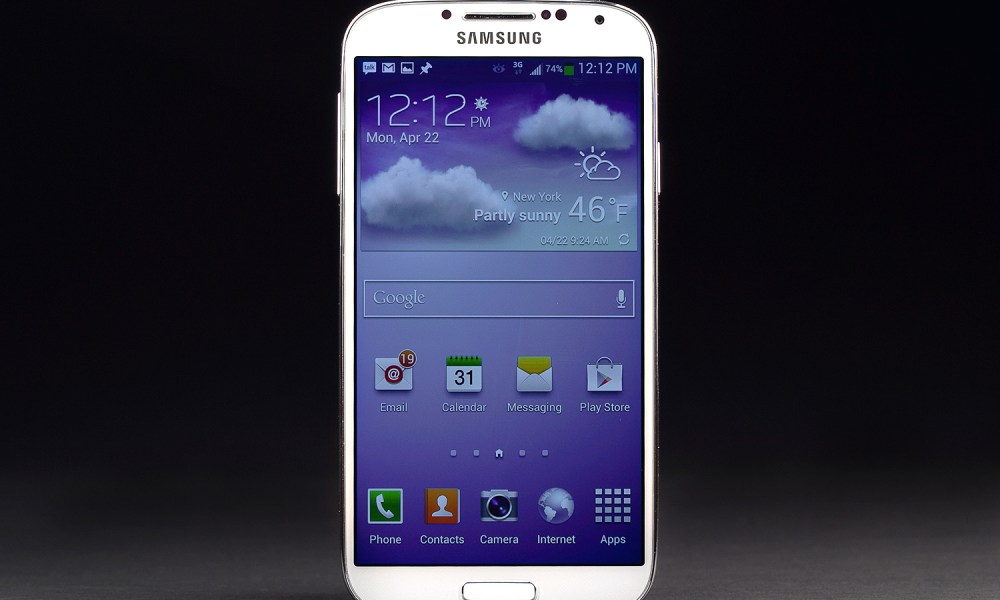 samsung galaxy s4 google