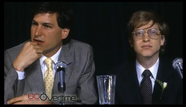 Bill Gates and Steve Jobs