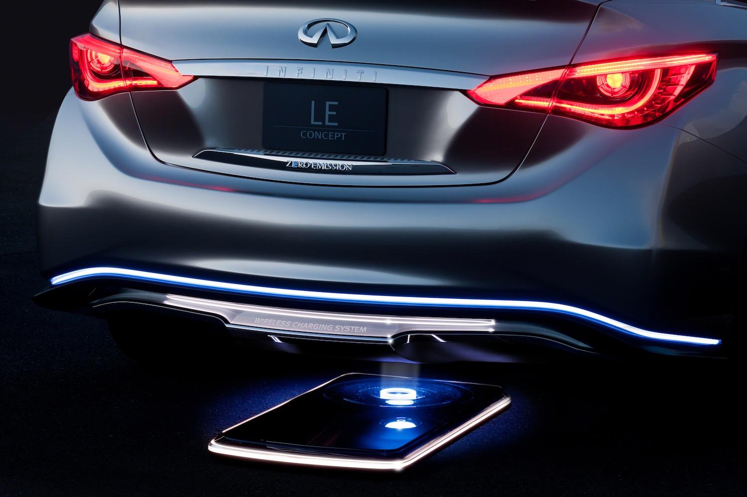 Infiniti inductive charging