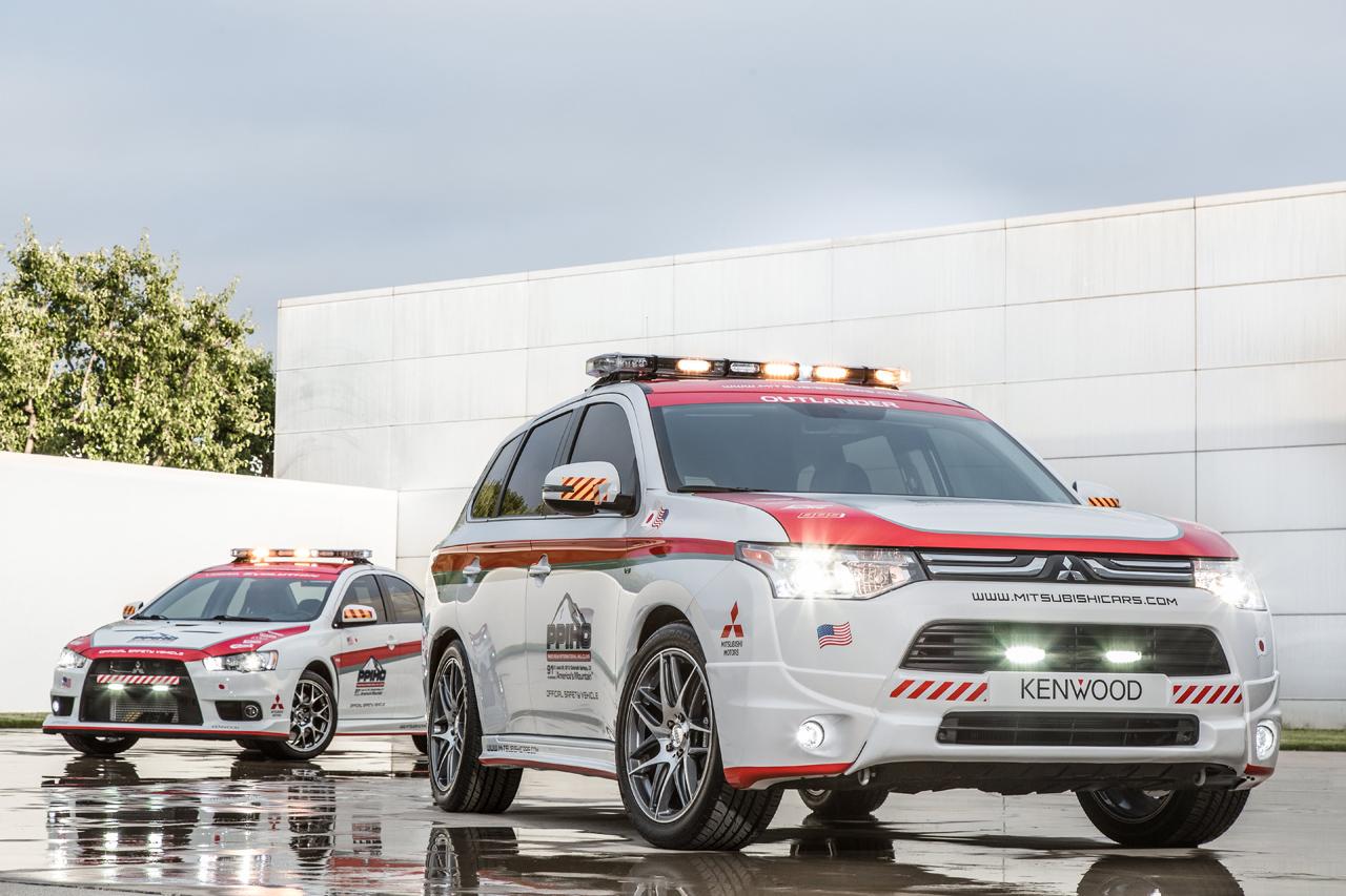 Mitsubishi 2013 Pikes Peak safety cars