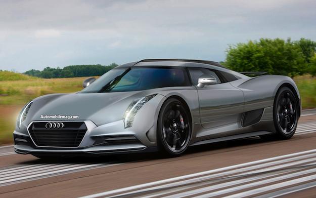 Audi hypercar rendering