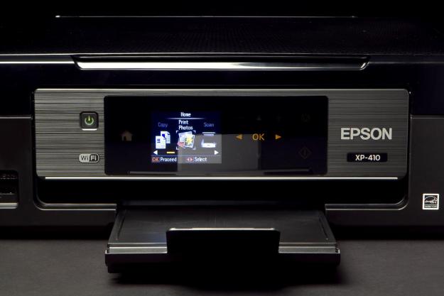 Epson Stylus TX410 front screen