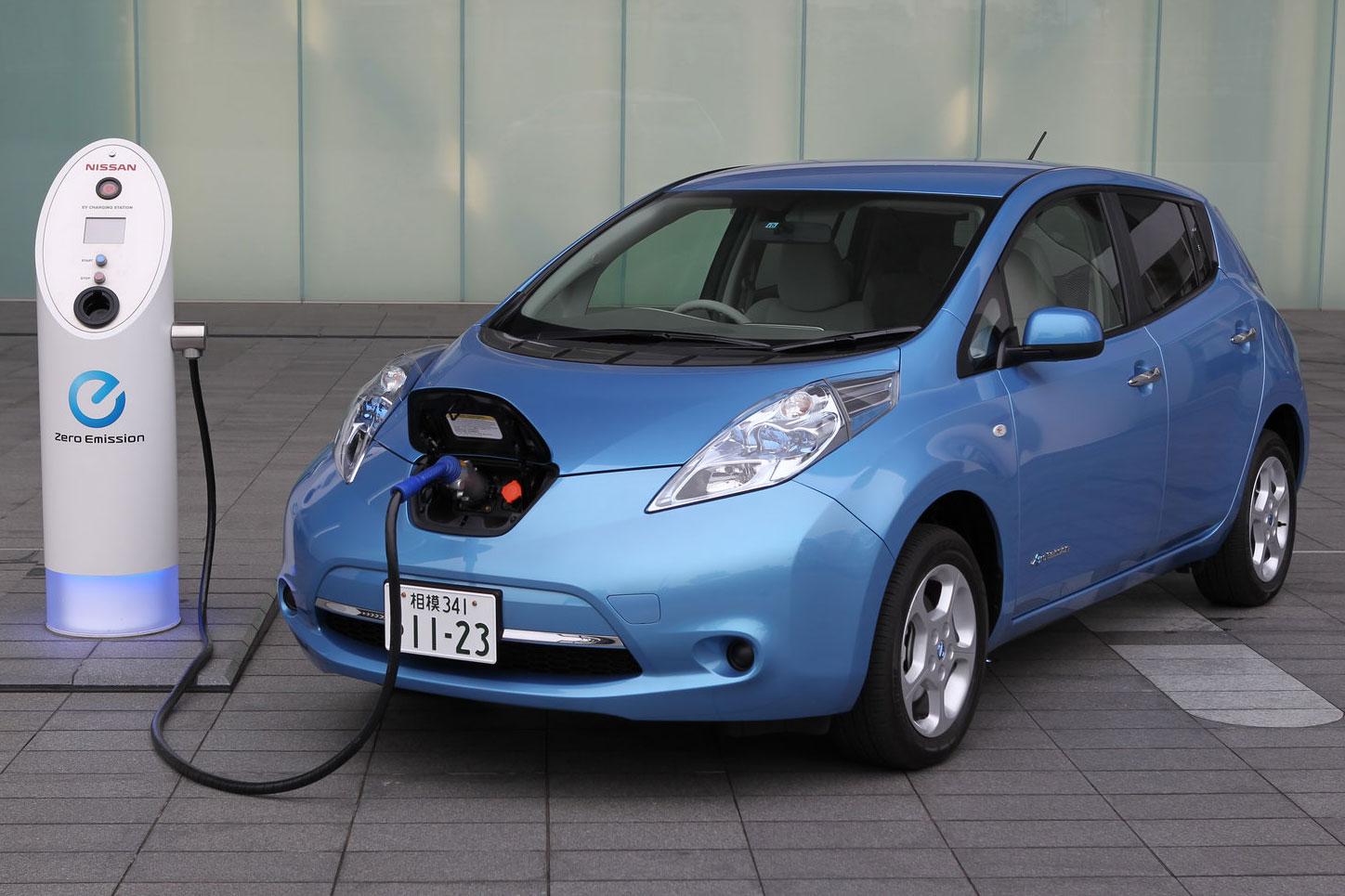 Just plug in that EV anywhere Nissan Leaf