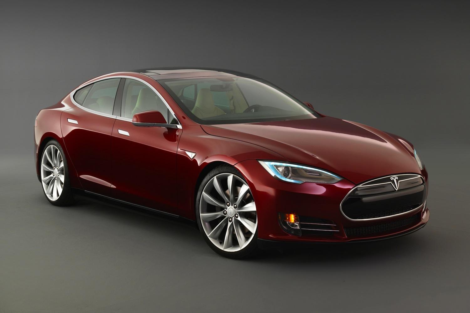 portland limo service adopts tesla model s as latest executive sedan burgondy