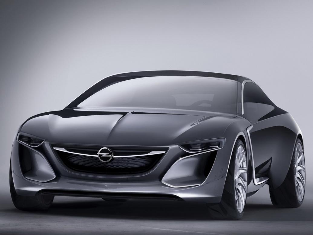 Opel Monza concept front three quarter