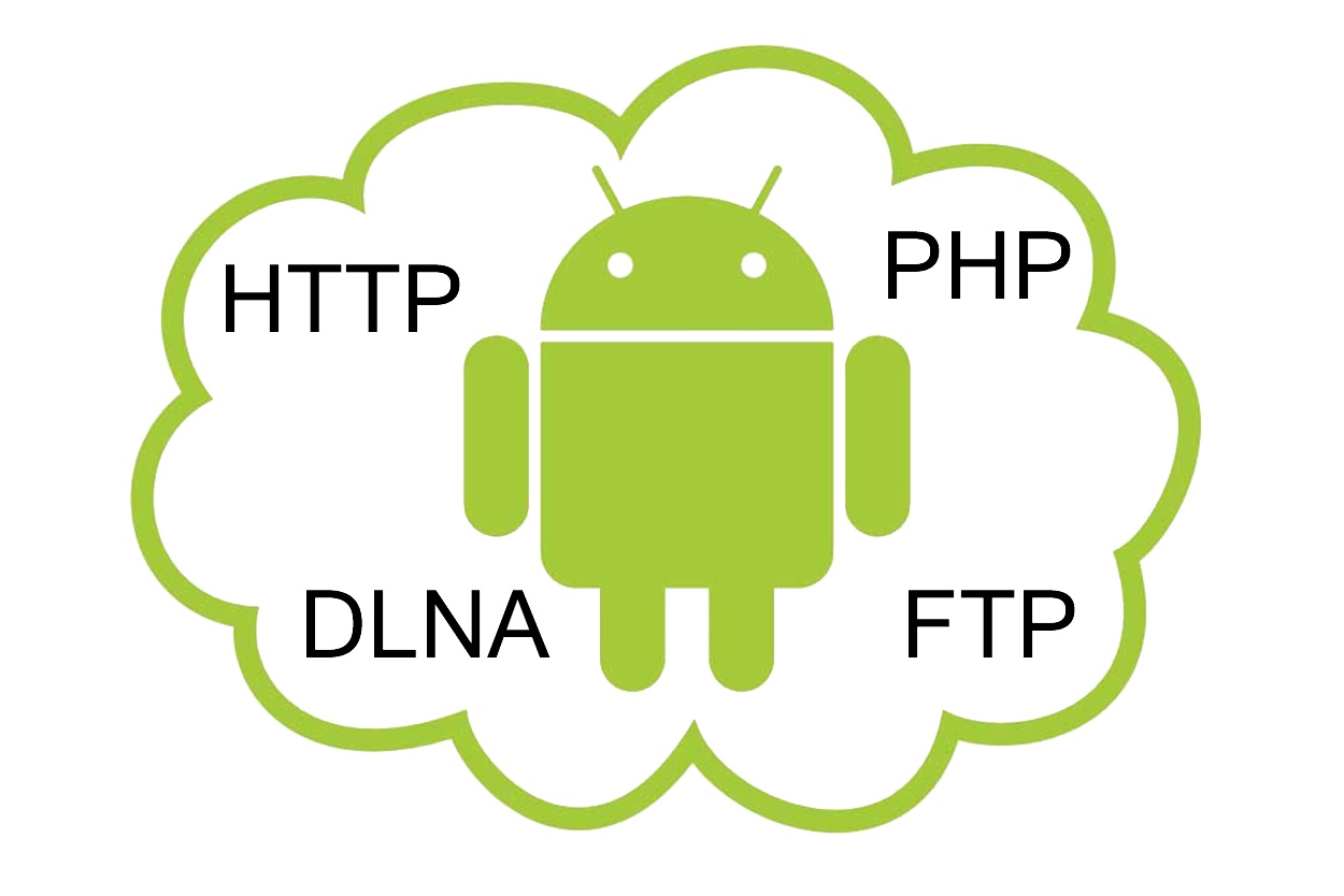 how to make an android server