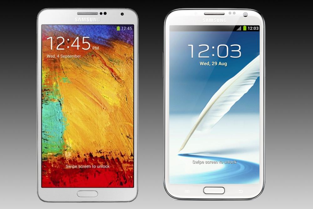 galaxy note 3 vs 2 galaxynotes