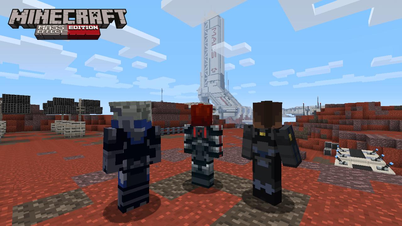 mass effect comes to minecraft on xbox 360 in the first mash up pack