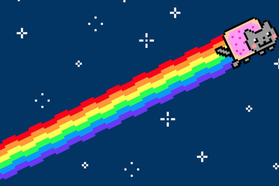 what makes a viral image nyan cat