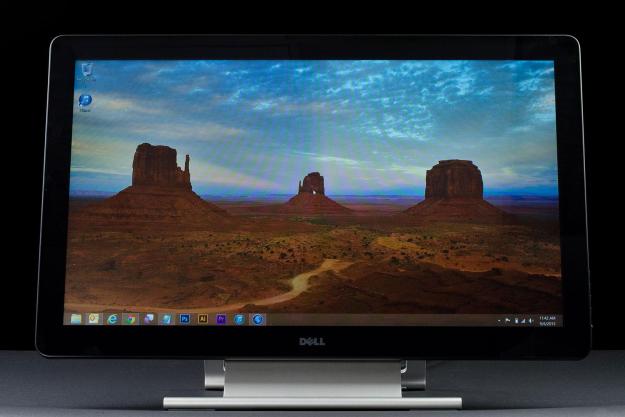 dell p2714t review front screen