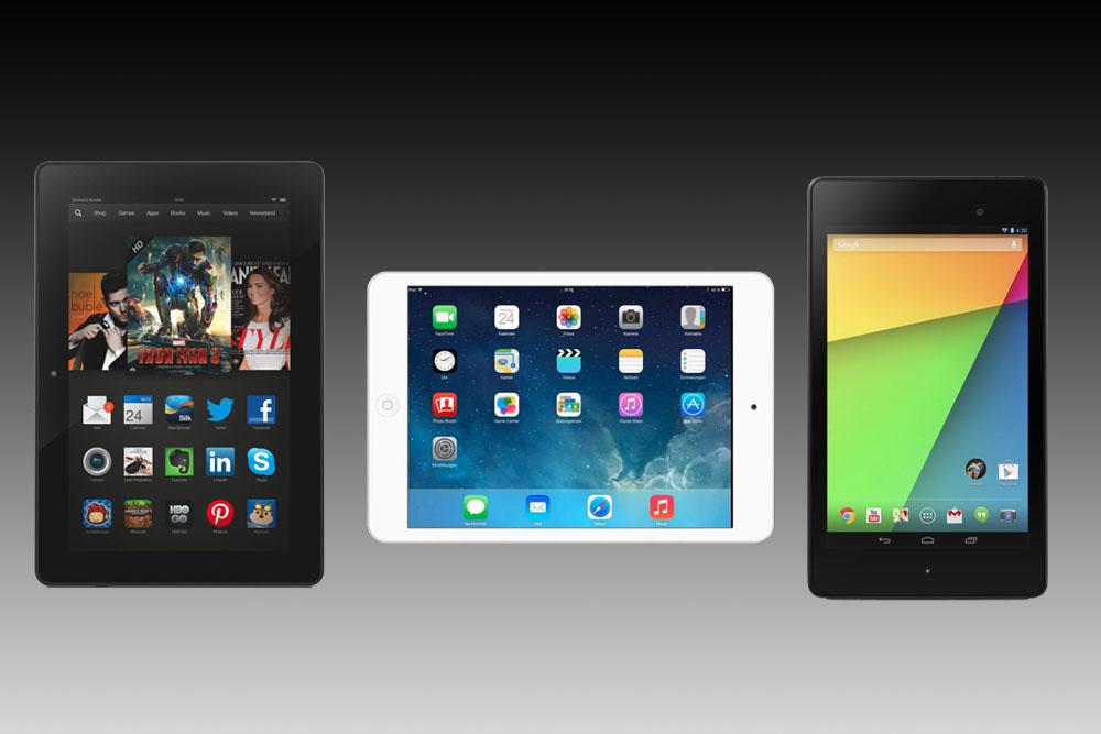 ipad mini 2 vs nexus 7 kindle fire hdx smalltabletbanner