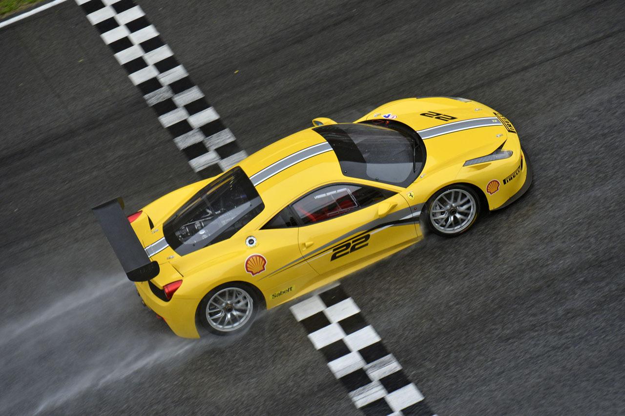 ferrari 458 challenge evoluzione unveiled