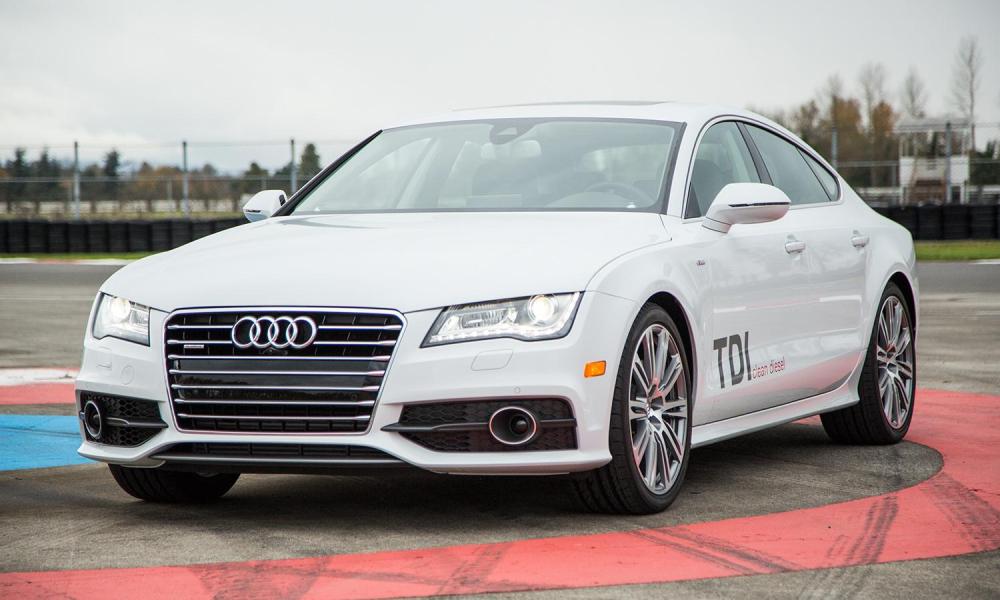 2014 Audi A7 TDI exterior front angle