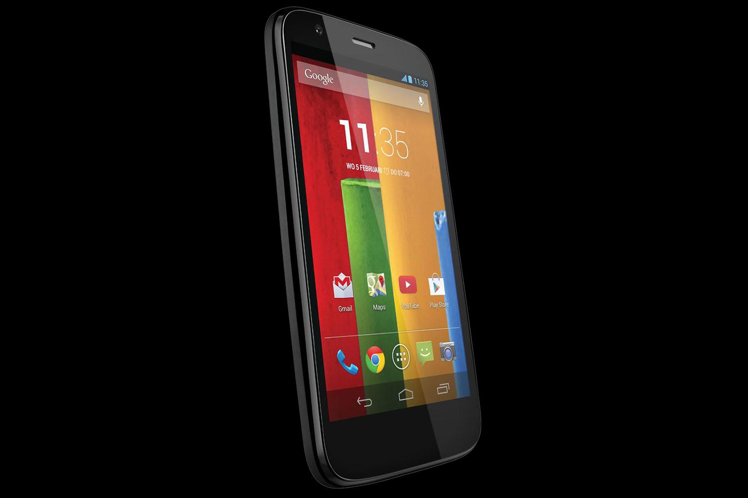 Motorola Moto G front right