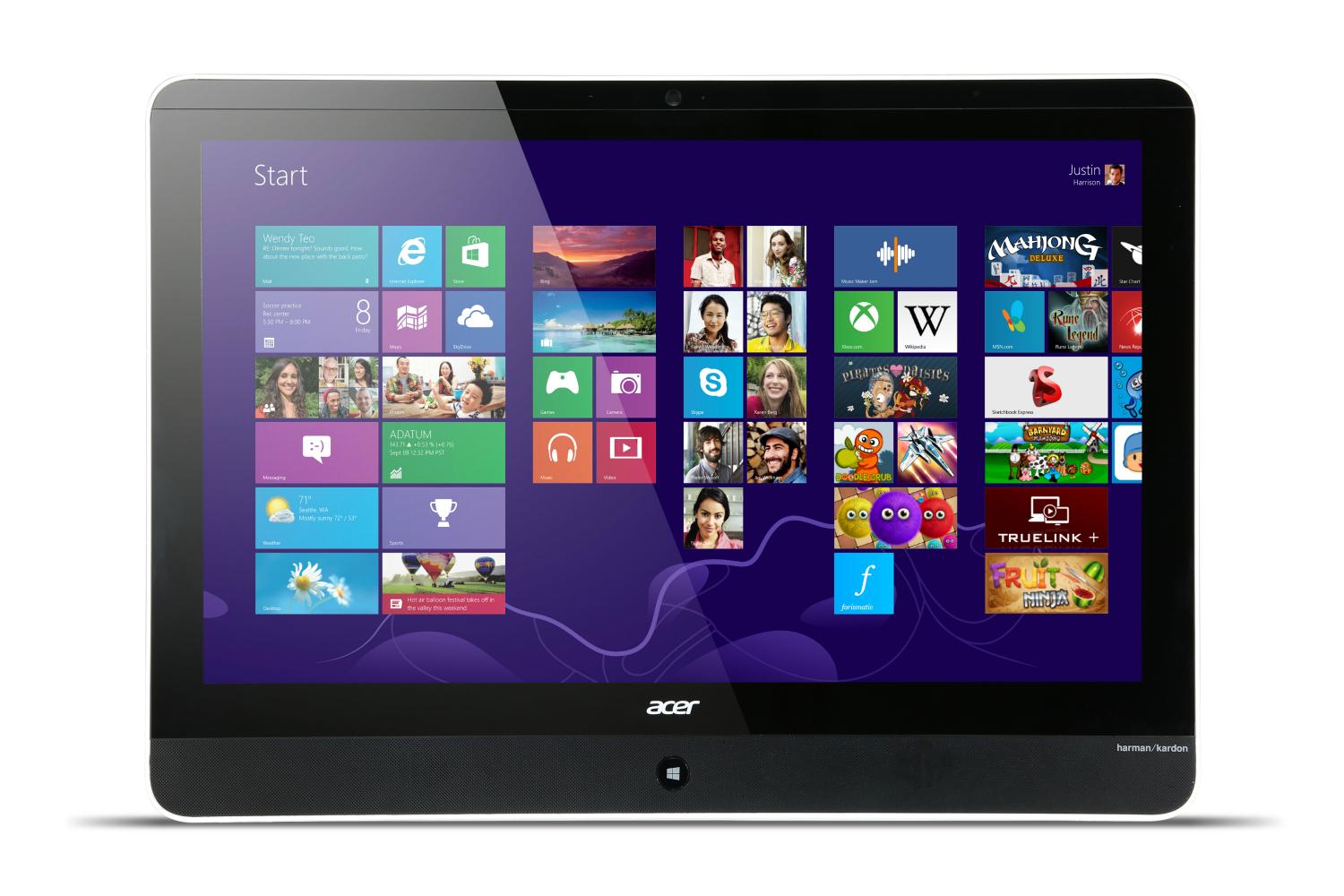 acer takes wraps new 21 5 inch sub 800 aio pc aspire az3 600 straight on  1