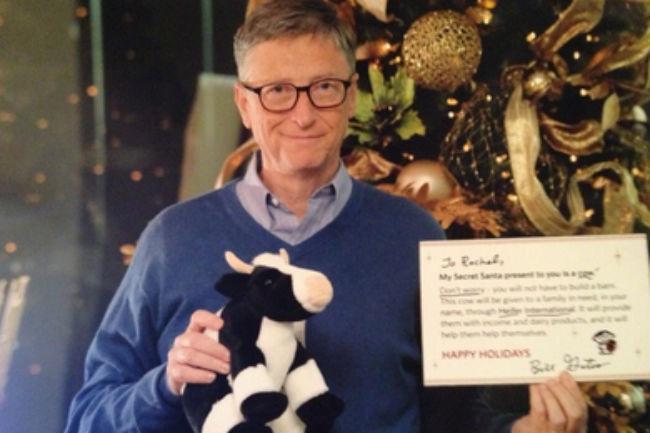 reddit user gets special secret santa bill gates