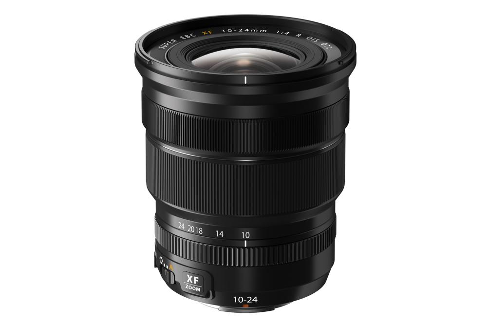 fujifilm announces fujinon xf10 24mmf4 r ois ultra wide lens 10 24mm black front