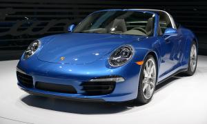 2014 Porsche 911 Targa front left